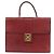 Céline Borsa a mano CELINE in pelle rossa dorata Auth 161005 Rosso D'oro - vista 13
