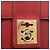 Céline Borsa a mano CELINE in pelle rossa dorata Auth 161005 Rosso D'oro - vista 17