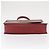 Céline Borsa a mano CELINE in pelle rossa dorata Auth 161005 Rosso D'oro - vista 5