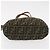 FENDI Zucca Canvas Handtasche braun schwarz Auth 161357 - Ansicht 5