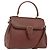 VALENTINO Handtasche aus Leder 2 in 1 Braun Gold Auth hk3311 Golden