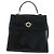 Céline Borsa a mano Celine Circle in pelle 2 in 1 nera e oro Auth 160826 Nero D'oro - vista 13