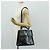Céline Borsa a mano Celine Circle in pelle 2 in 1 nera e oro Auth 160826 Nero D'oro - vista 27