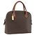 Céline Borsa a mano in tela Macadam CELINE in pelle PVC marrone e oro Auth 162250 D'oro