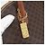 Céline Borsa a mano in tela Macadam CELINE in pelle PVC marrone e oro Auth 162250 D'oro - vista 18
