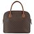 Céline Borsa a mano in tela Macadam CELINE in pelle PVC marrone e oro Auth 162250 D'oro - vista 2