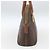 Céline Borsa a mano in tela Macadam CELINE in pelle PVC marrone e oro Auth 162250 D'oro - vista 3