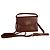 Vintage Courreges 2Way Lederhandtasche braun