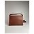 Vintage Courreges 2Way Lederhandtasche braun - Ansicht 2