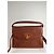 Vintage Courreges 2Way Lederhandtasche braun - Ansicht 8