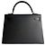 Hermès Borsa a mano Sellier in pelle Epsom Kelly 32 nera Nero - vista 7