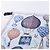 Sciarpa in seta 100% Louis Vuitton "up AND away" in blu M78448 - vista 5