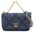 Borsa a Spalla CHANEL 19 Disneuf Blu navy