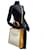 Cabas Céline Borsa Tote Piccola Verticale Celine Marrone Bianco - vista 10