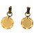 Iconici orecchini DOLCE & GABBANA modello “Flutter” gold plated D'oro