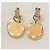 Iconici orecchini DOLCE & GABBANA modello “Flutter” gold plated D'oro - vue 12