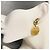 Iconici orecchini DOLCE & GABBANA modello “Flutter” gold plated D'oro - vue 2