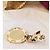 Iconici orecchini DOLCE & GABBANA modello “Flutter” gold plated D'oro - vue 7
