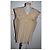 Top de seda Mulberry Beige Dorado Talla 40 - vista 2
