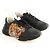 Gucci Sneakers basse in pelle nera Nero - vista 3