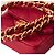 Bolsa de ombro mini Timeless Chanel em couro acolchoado vermelho - vista 6