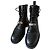 Stivaletti Hermès Funk in pelle nera Nero - vista 2