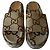 Sandalo con Piattaforma Gucci Beige