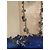 Parure DOLCE & GABBANA collana bracciale perle nere e bianche, cuore con swarovski, rosa e altri charms Nero Argento Bianco - vista 4