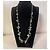 Parure DOLCE & GABBANA collana bracciale perle nere e bianche, cuore con swarovski, rosa e altri charms Nero Argento Bianco - vista 6