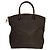 Borsa tote Louis Vuitton 2011 Desire Vertical Lockit MM in nylon monogramma nero - vista 2