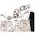 Collana choker Trotter rara in metallo argento e seta di Dior John Galliano con cristalli Nero - vista 5