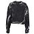 Schwarzer Baumwollpullover mit Moschino Couture Logo-Akzent - Ansicht 4