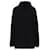 Chloé Oversized Langarm Rollkragenpullover aus schwarzer Wolle  - Ansicht 4