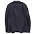 Blazer in denim blu a un bottone Emporio Armani in cotone - vista 3