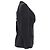 Blazer de rayas de un solo botón con bolsillos en viscosa negra Gucci - vista 3