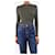 Autre Marque Grüner Wollrollkragenpullover - Größe XS  - Ansicht 3