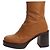 Simon Miller Botas de cuero marrón - talla EU 40 (UK 7) Castaño