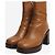 Simon Miller Botas de cuero marrón - talla EU 40 (UK 7) Castaño - vista 2