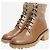Chloé Braune Stiefeletten mit Broguedetails - Größe EU 37 (UK 4) - Ansicht 2