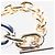 Paco Rabanne Chunky Ketten-Choker aus Gold und Silber - Ansicht 2