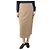 Vince Falda midi marrón - talla UK 10 Castaño