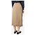 Vince Falda midi marrón - talla UK 10 Castaño - vista 3