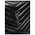 Saint Laurent Borsa a spalla in pelle trapuntata nera Loulou Nero - vista 4