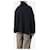 Joseph Schwarzer gerippter Strickponcho - Größe M  - Ansicht 2