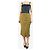Soeur Falda midi de satén caqui - talla UK 8 Verde - vista 2