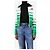 Casablanca Grüne gestreifte Cropped-Jacke - Größe XS - Ansicht 3
