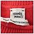 Hermès Hermes Cashmere-Kleid Weiß Rot - Ansicht 4