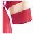 Hermès Hermes Cashmere-Kleid Weiß Rot - Ansicht 6