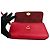 Pochette in pelle martellata Coach Originals Rosso - vista 4