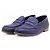 Autre Marque J.M. Weston Coin Leder Slipper Blau Marineblau